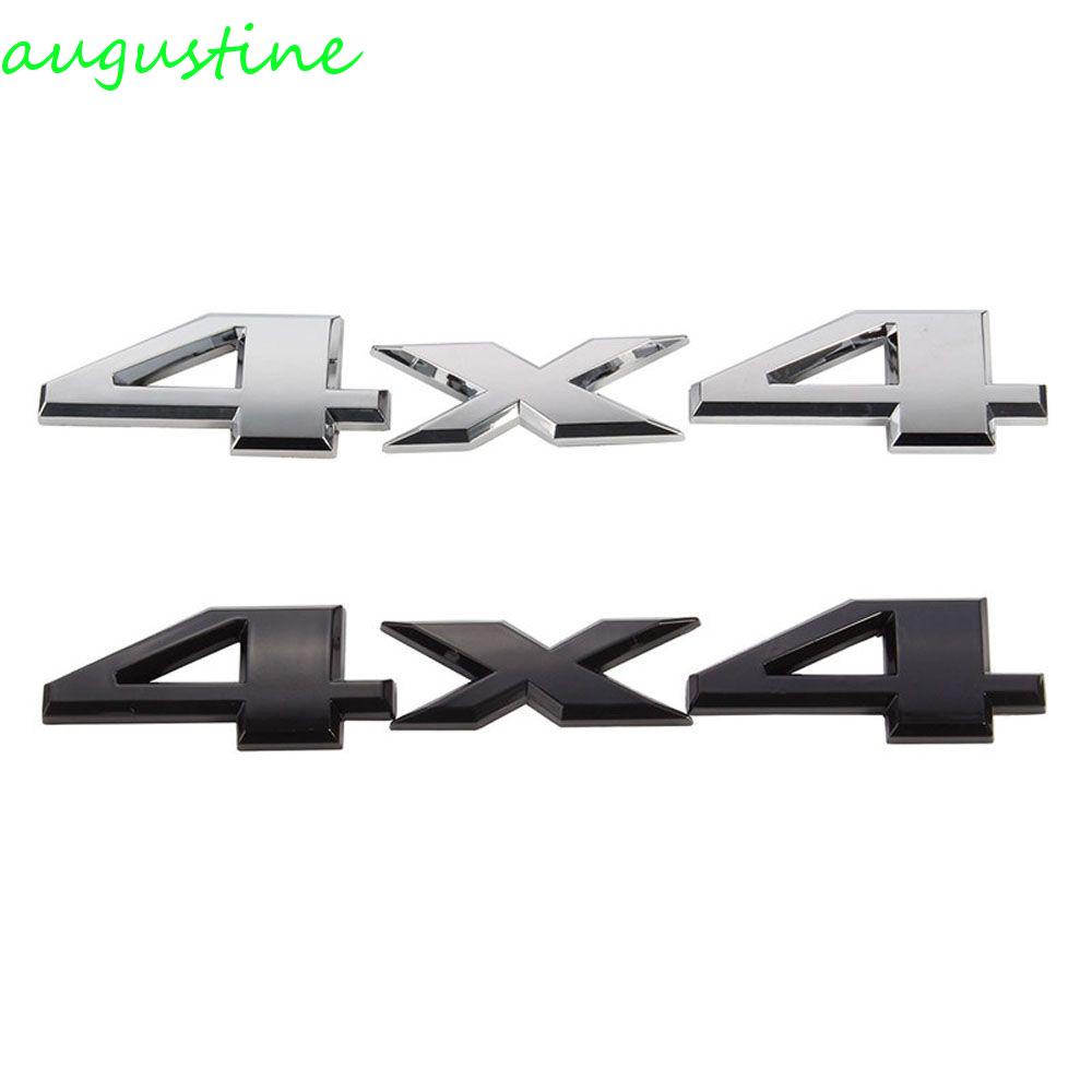 Logo AUGUSTINE 3D ABS Sành Điệu Trang Trí Xe SUV 4X4