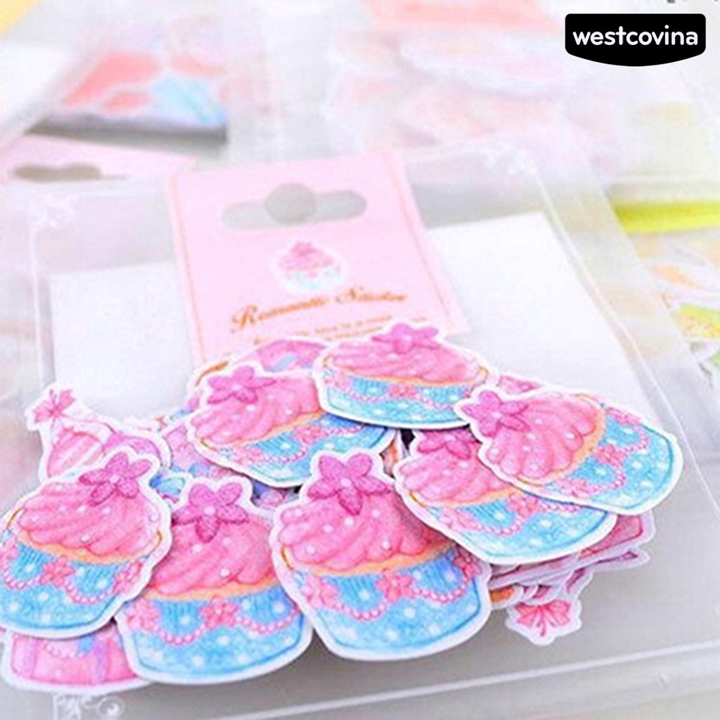 [COD]♪Bộ 70 Miếng Dán PVC Màu Nước Tự Dính Trang Trí Hành Lý / Laptop Dễ Thương