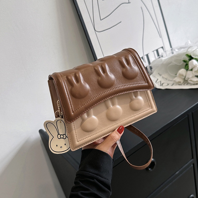 Túi Đeo Chéo Dáng Vuông Nhỏ Thiết Kế Đơn Giản Thời Trang Xinh Xắn Cho Nữ