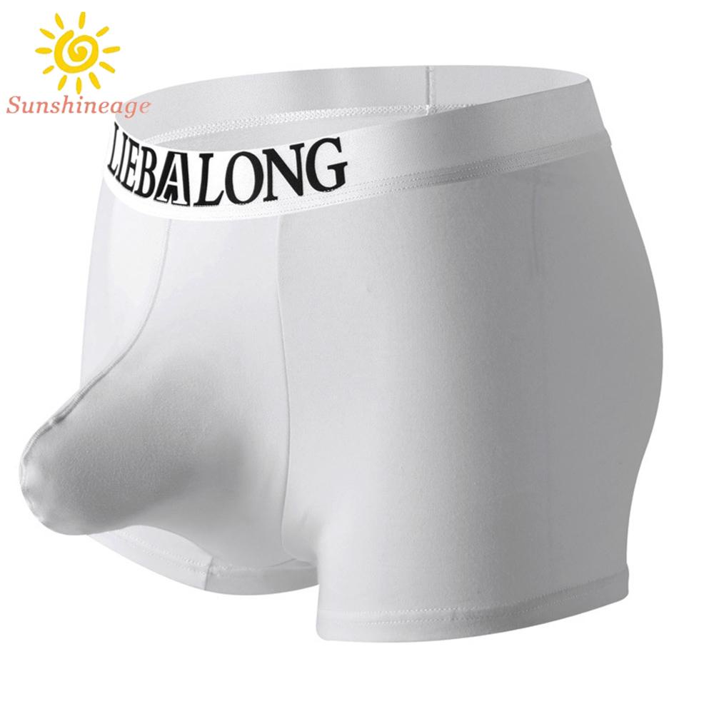 Quần LóT Boxer MàU Trơn MềM MạI Cho Nam