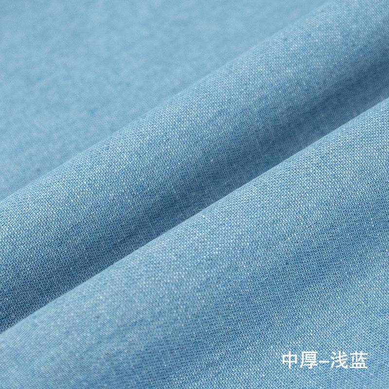 1 Tấm Vải Denim Cotton Nguyên Chất 140 * 100CM