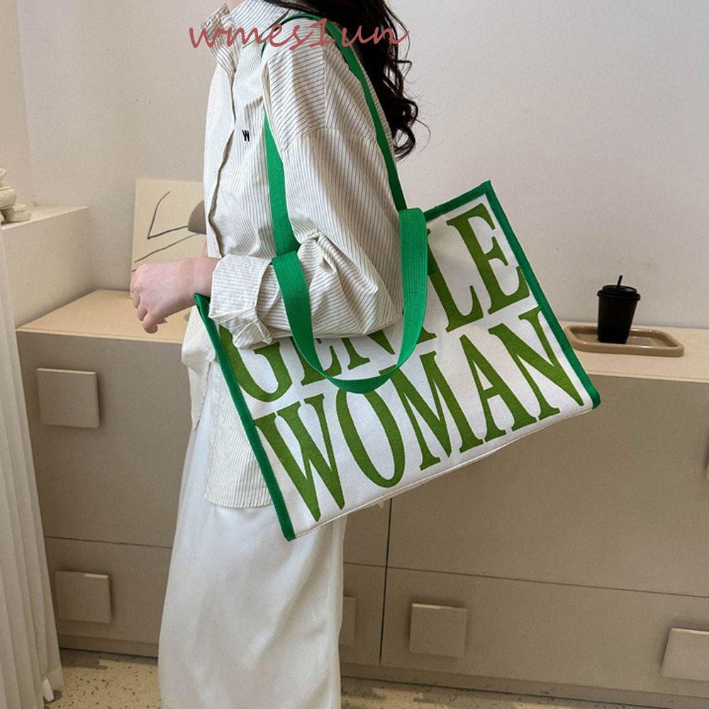 Túi Đựng Mỹ Phẩm Son Môi WMES15H In Chữ Phong Cách Đường Phố Thái Lan Cho Thanh Thiếu Niên Gentlewoman