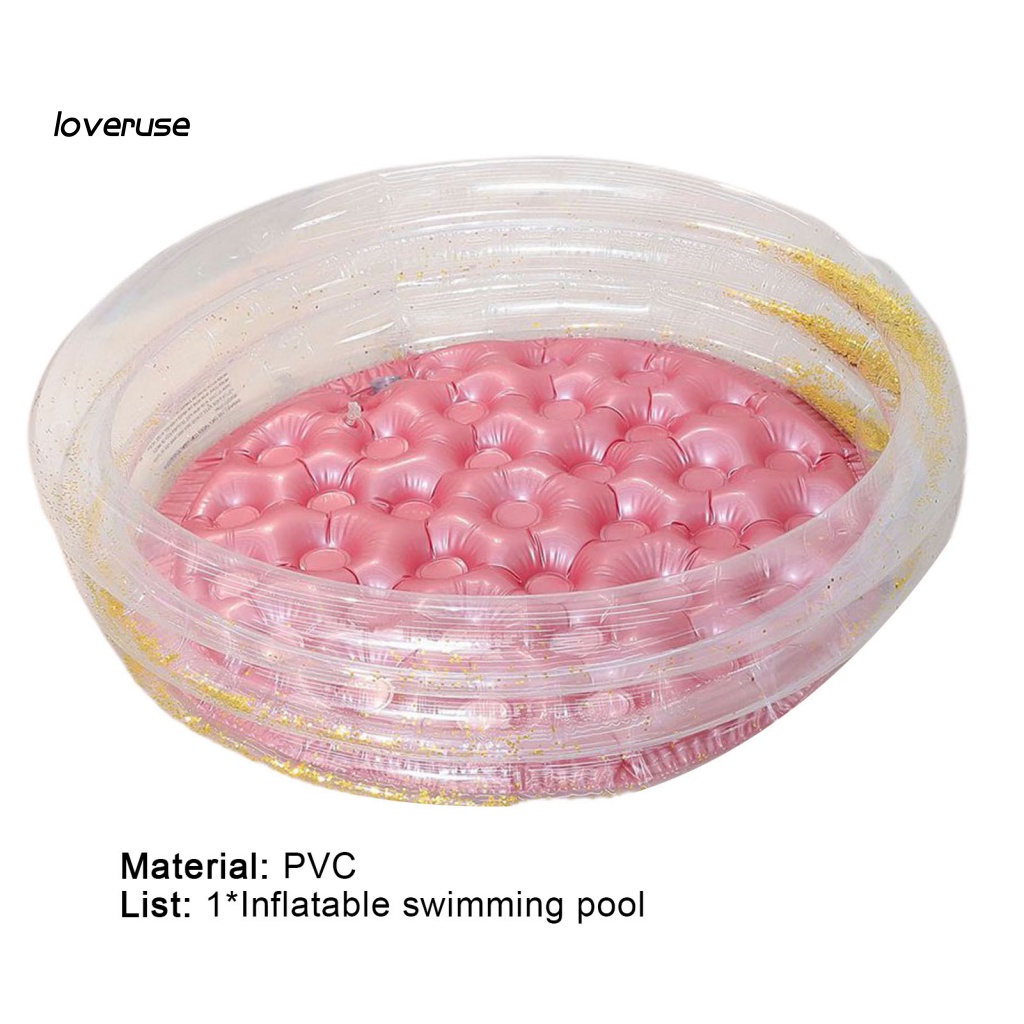 Chậu Tắm Kim Tuyến Lấp Lánh Đa Năng Vui Nhộn Cho Bé