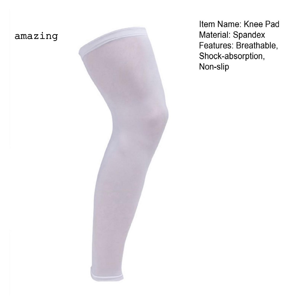 1 Tất Ống Chân Nén Dài Đến Đầu Gối Chống Trượt Thoải Mái Dùng Khi Chơi Bóng Rổ