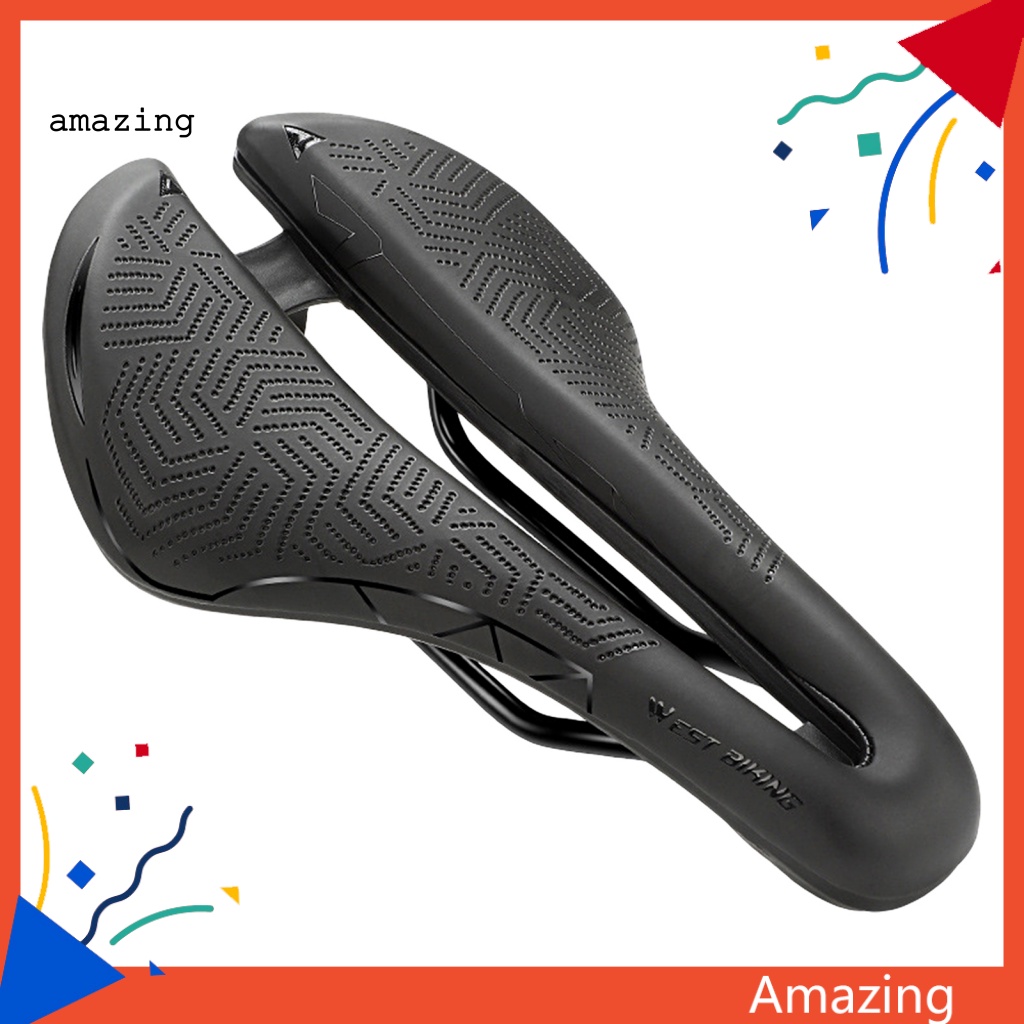 Yên Xe Đạp Thiết Kế Lõm Họa Tiết Chấm Bi Độ Bền Cao Thoáng Khí