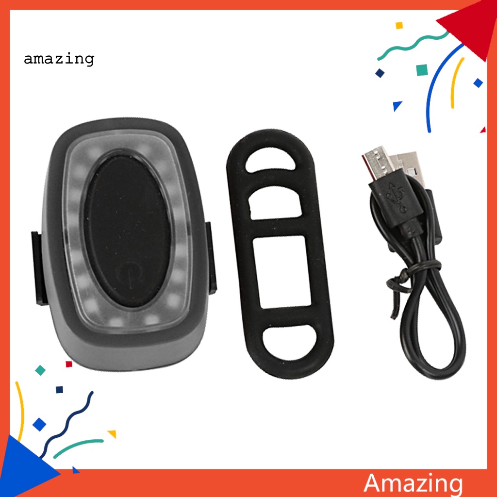 Đèn Hậu Cảnh Báo Ban Đêm 7 Chế Độ Đa Năng Cho Xe Đạp Leo Núi