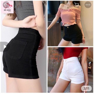 quần short kaki 1 nút không túi thoitrangteen00