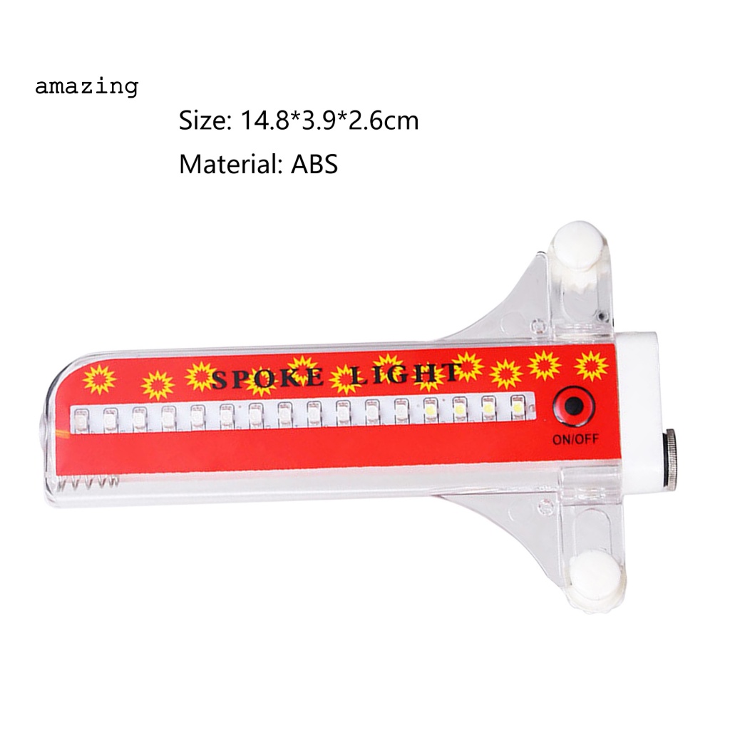 Đèn Gắn Bánh Xe Đạp Nhiều Màu Sắc Siêu Bền Tiện Dụng