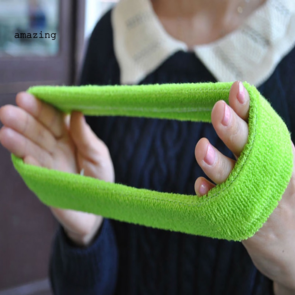 Băng Đô Thể Thao Unisex Co Giãn Màu Trơn Dành Cho Tập Yoga Gym