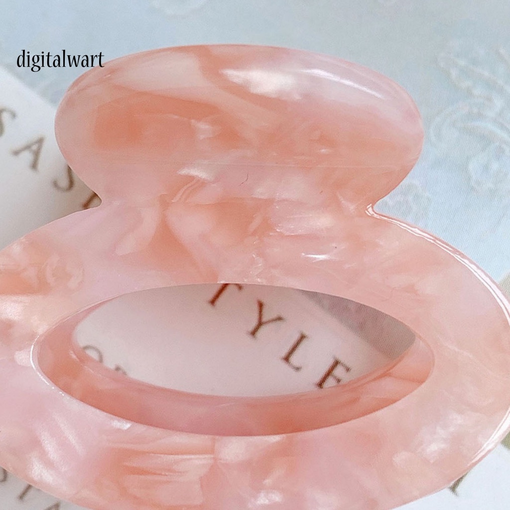 Kỹ Thuật Số| Kẹp Tóc Răng Cưa Hình Oval Axit Acetic Mạnh Mẽ