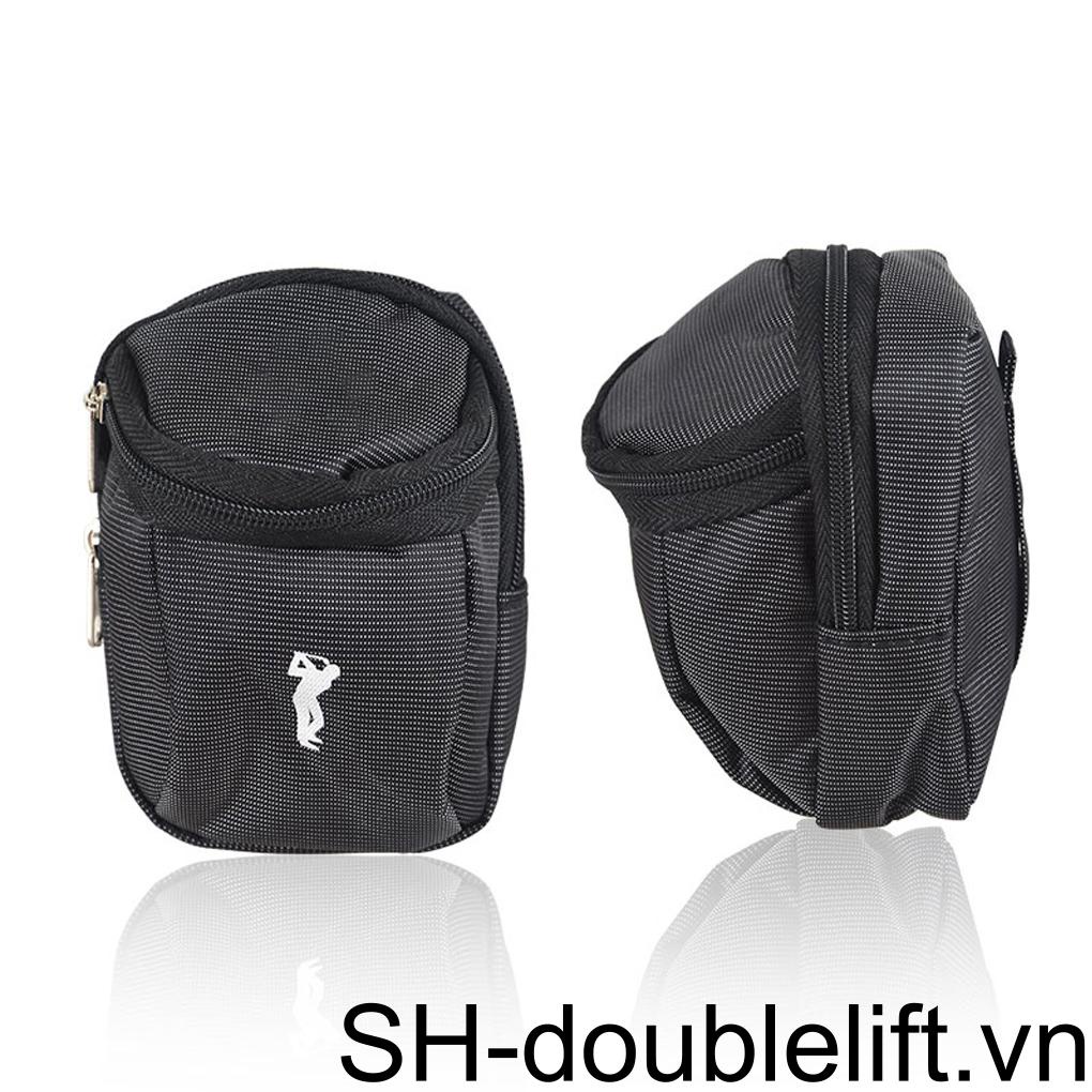 Túi Đựng Bóng Golf Bằng Nylon Thiết Kế Nhỏ Gọn Kèm Móc Treo Tiện Dụng