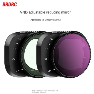 Bộ lọc điều chỉnh được brdrc phù hợp cho dji mini 3 pro filter mini 3 nd nd