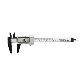 150mm 6inch Digital Lcd Electronic Carbon Fiber Vernier Caliper Measuring Tool