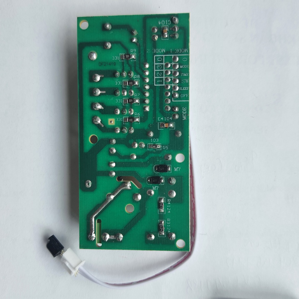 Mạch quạt điều khiển từ xa LOẠI TỐT TIẾNG VIỆT MẠCH TO IC 14 CHÂN CÓ CẦU CHÌ BẢO VỆ CHẤT LƯỢNG CAO