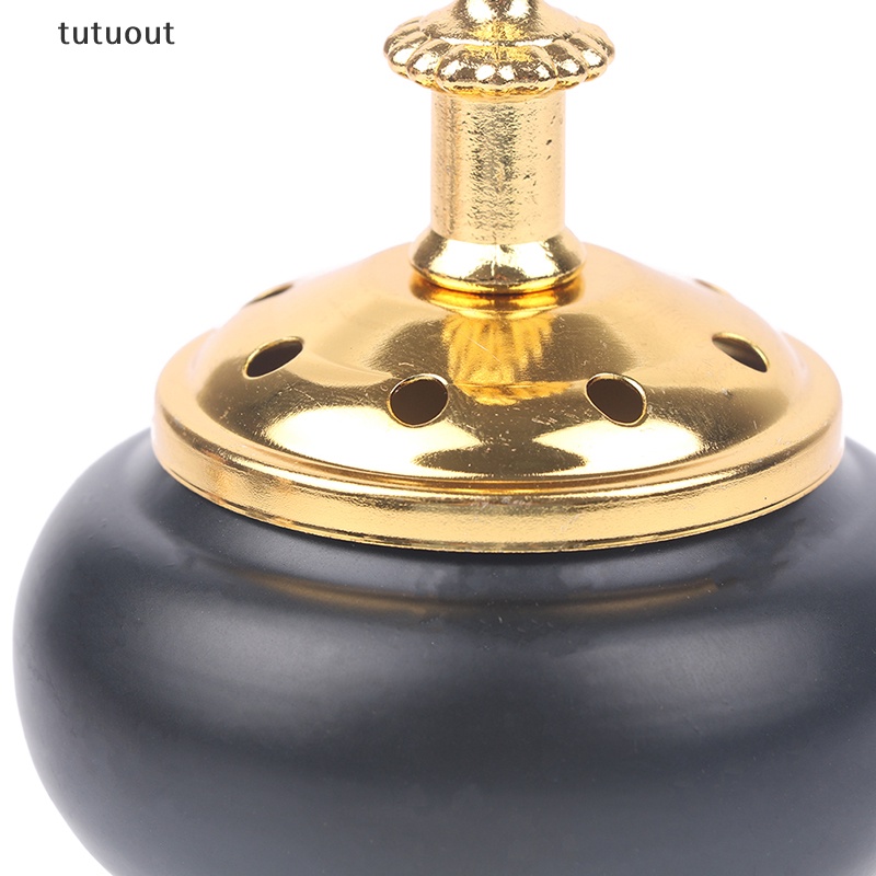 Đế Đốt Trầm Hương Mini Bằng Kim Loại Hình Nón Dùng Trang Trí Phòng Tập Yoga