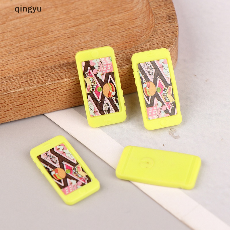 Bộ 5 Mô Hình Điện Thoại Mini Dùng Trang Trí Nhà Búp Bê