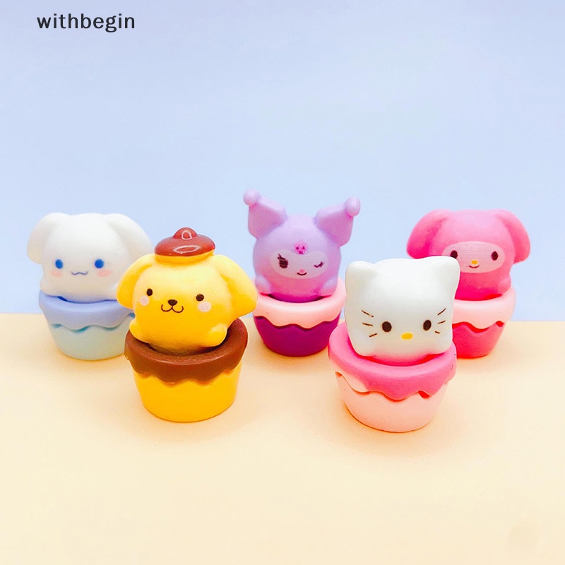 Bộ 5 Lọ Mật Ong Hoạt Hình Bằng Nhựa Resin DIY Dùng Trang Trí Nhà Cửa