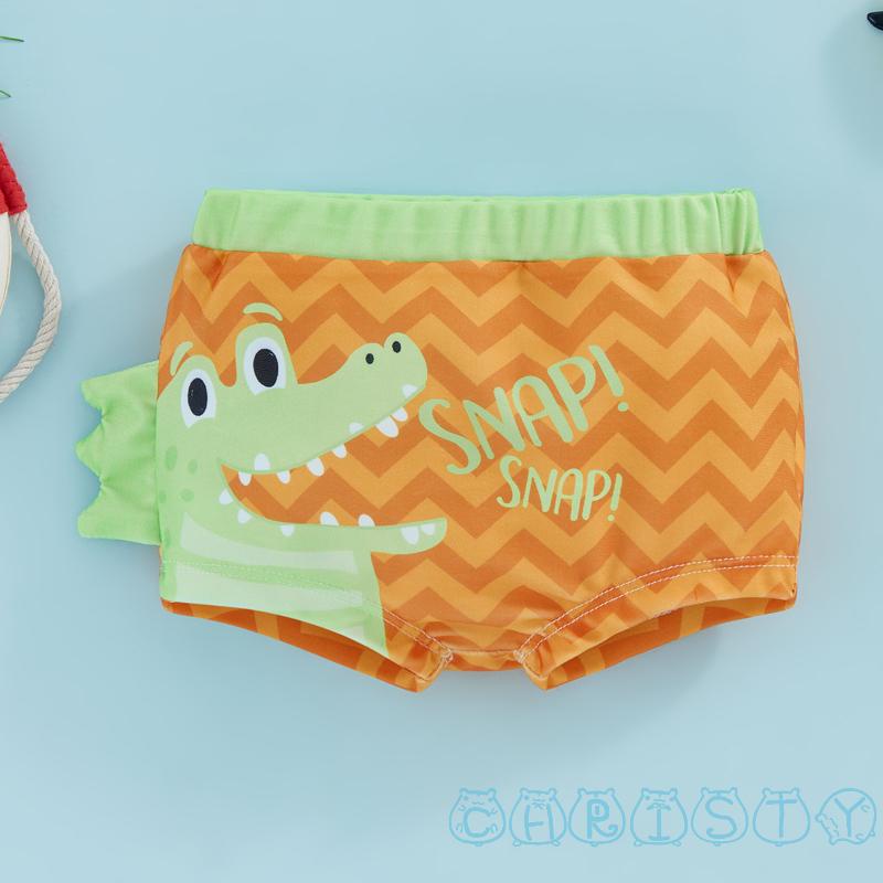Quần Bơi Co Giãn In Hình Cá Mập Thời Trang Mùa Hè Dành Cho Bé Trai