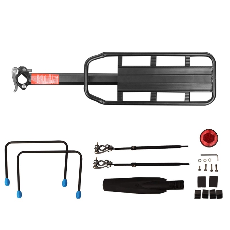 Giá Đỡ Hành Lý Bằng Hợp Kim Nhôm Tháo Gỡ Nhanh Cho Xe Đạp