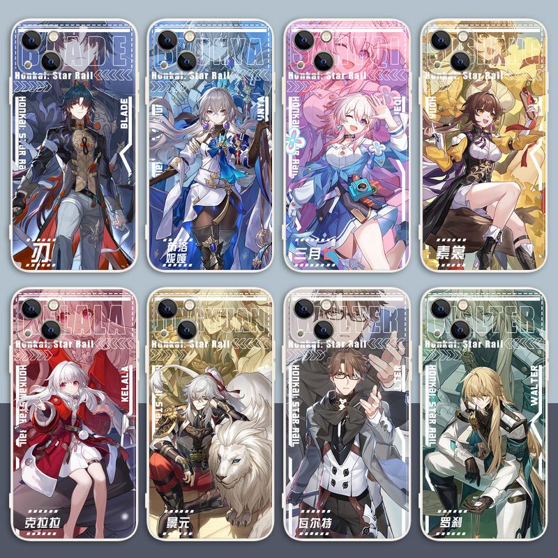 Honkai: Star Rail Seele/Himeko/Silver Wolf phone case compatible with the iPhone 14plus Apple 13 games around