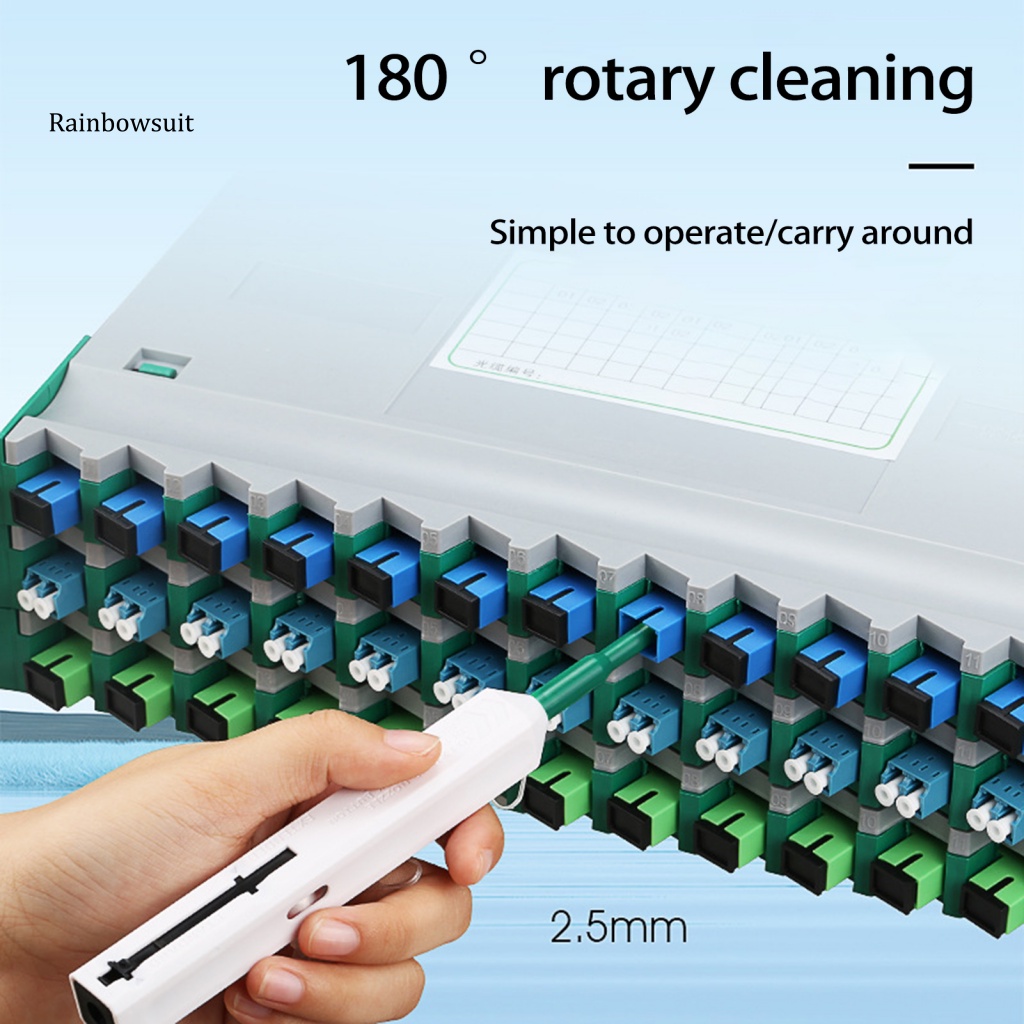 [RB] Bút Vệ Sinh Sợi Quang Học Chống Tĩnh Điện Thân Thiện Với Môi Trường Có Thể Tái Sử Dụng Một Lần Để Làm Sạch Vết Bẩn Nhựa Resi