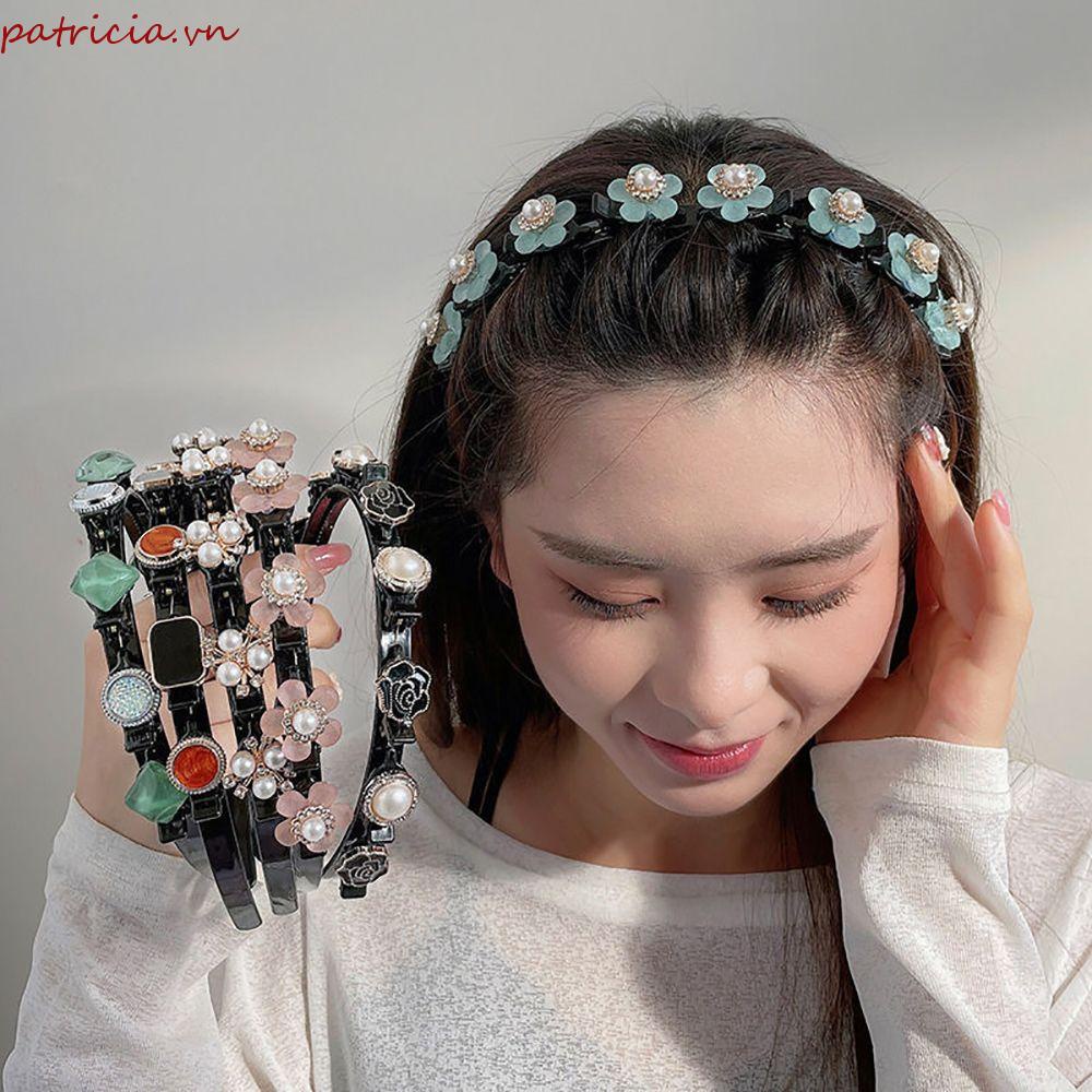 Băng Đô Rửa Mặt Họa Tiết Hoa Phong Cách Bohemia Dành Cho Nữ