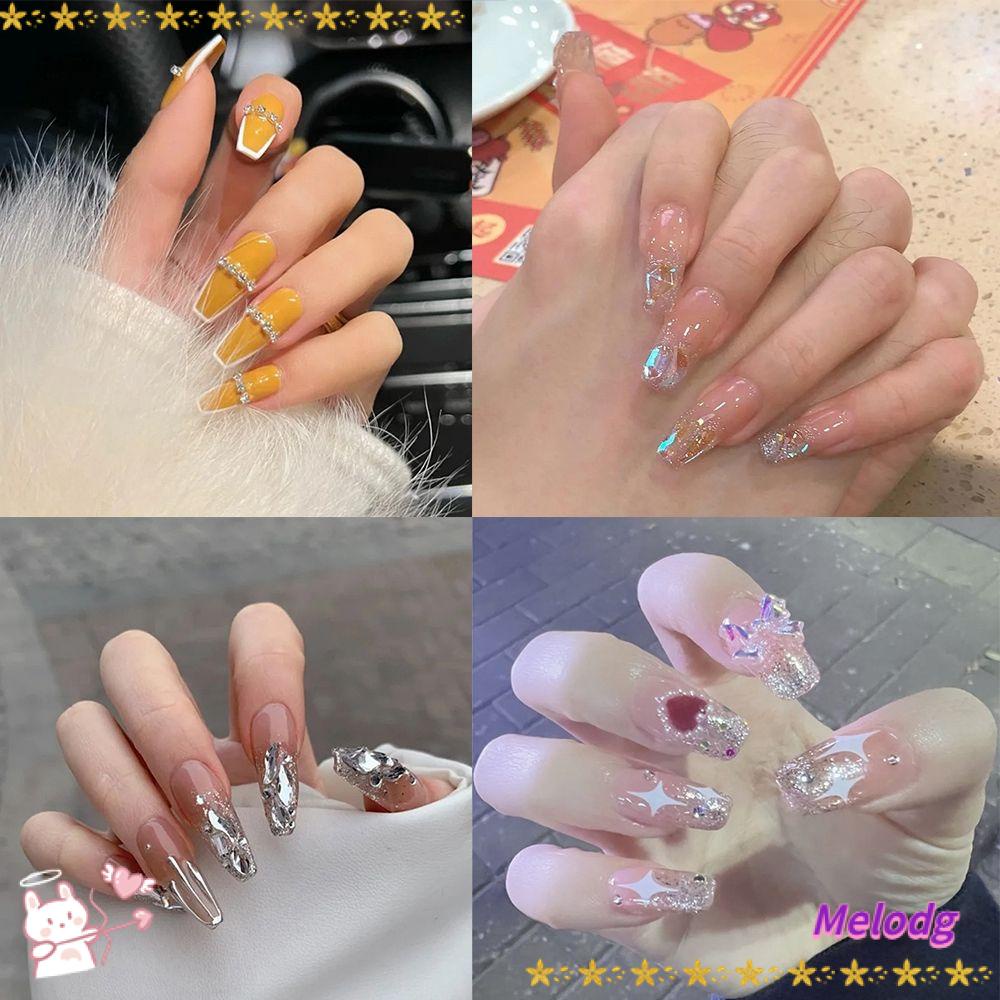 Hộp 24 Móng Tay Giả Chất Lượng Cao