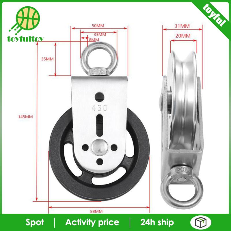 Ròng Rọc Dây Cáp Trọng Lượng Nhẹ Siêu Bền Tiện Dụng Cho Gia Đình