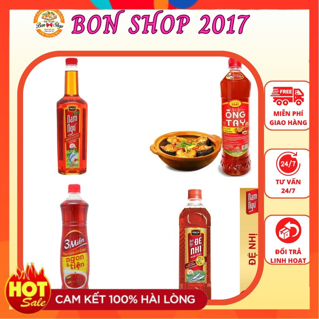 [Date Mới] CHAI MẮM NAM NAM NGƯ 900ML