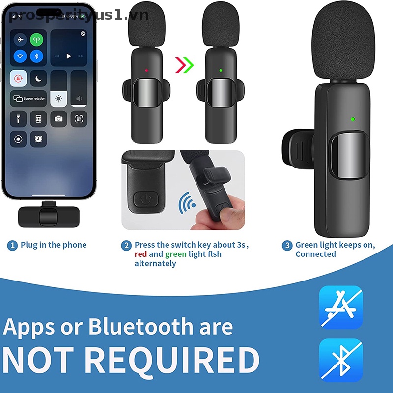 Micro Mini Không Dây prosperityus1 Dùng Để Chơi Game Trên Điện Thoại Android