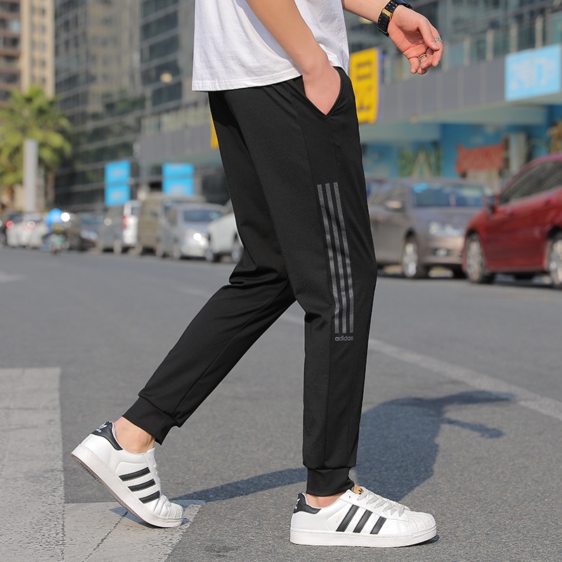 Quần Thể Thao Thêu Logo Adidas 100% Chính Hãng Thời Trang Cho Nam Và Nữ