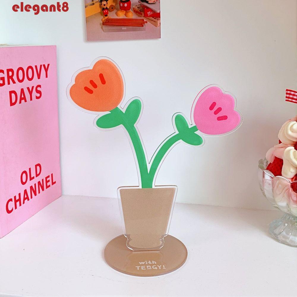 Giá Đỡ Giấy Ghi Chú Hình Chú Gấu Và Hoa Xinh Xắn Sáng Tạo|Giá Đỡ Thẻ Thiết Kế Tinh Tế Dễ Sử Dụng