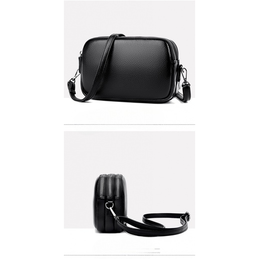 Túi Đeo Chéo Da Bò Thật Thời Trang Cho Nữ