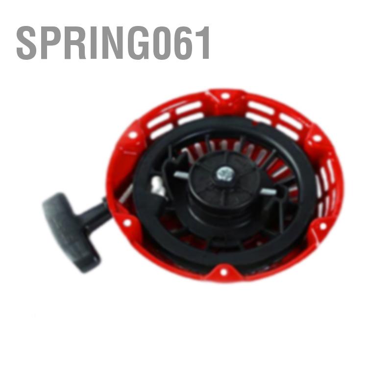 Spring061 GX390 Red Pull Recoil Starter Lắp ráp Bộ khởi động giật nhẹ bằng nhựa cho ô tô