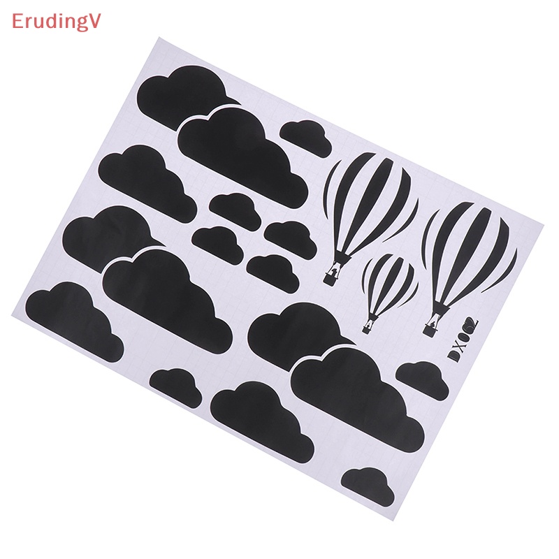 [ErudingV] Đề Can Dán Tường Hình Khinh Khí Cầu Đám Mây Lớn DIY Trang Trí Phòng Trẻ Em [Mới]