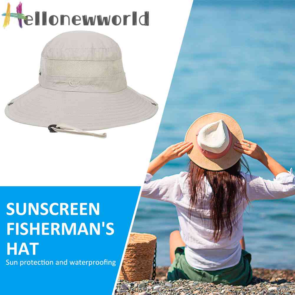 Mũ Chống Tia UV Thoáng Khí Tiện Dụng Khi Đi Câu Cá / Làm Vườn