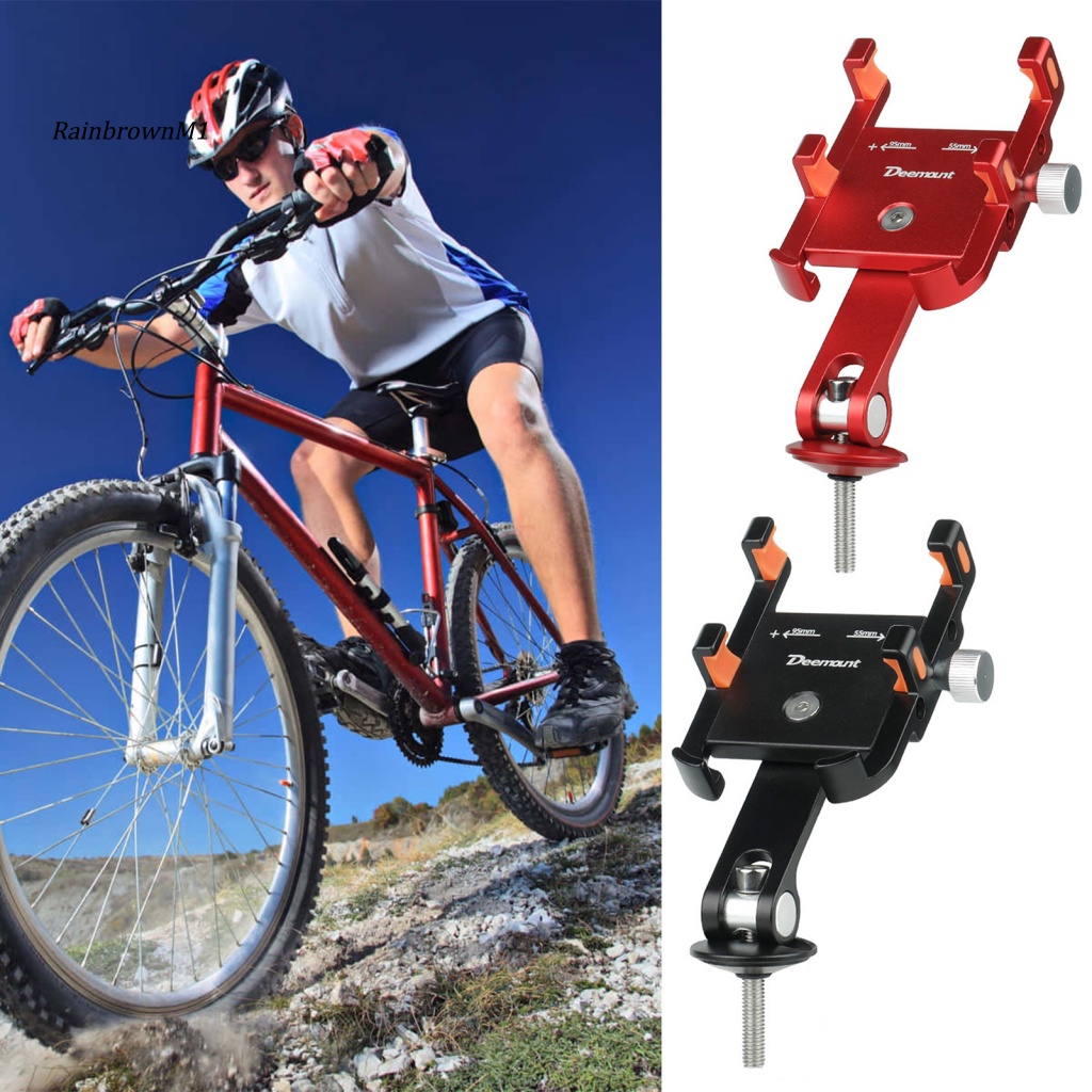 1 Bộ Giá Đỡ Điện Thoại Có Thể Điều Chỉnh Gắn Xe Đạp Tiện Dụng