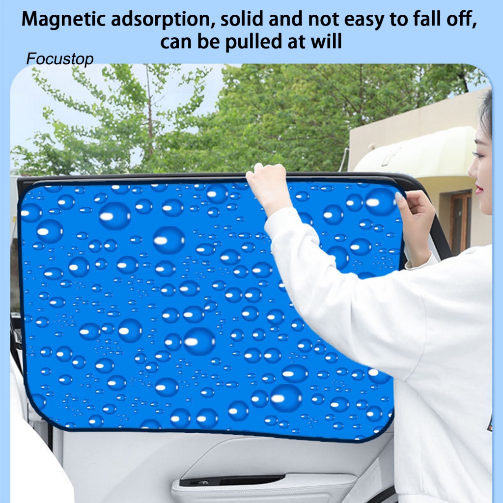 Tấm Che Nắng Từ Tính Có Thể Tái Sử Dụng Cho Cửa Sổ Xe Hơi