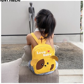 Movi Katie Ba Lô Đi Học Vải canvas Mềm In Hoạt Hình Dễ Thương Cho Bé Mẫu Giáo