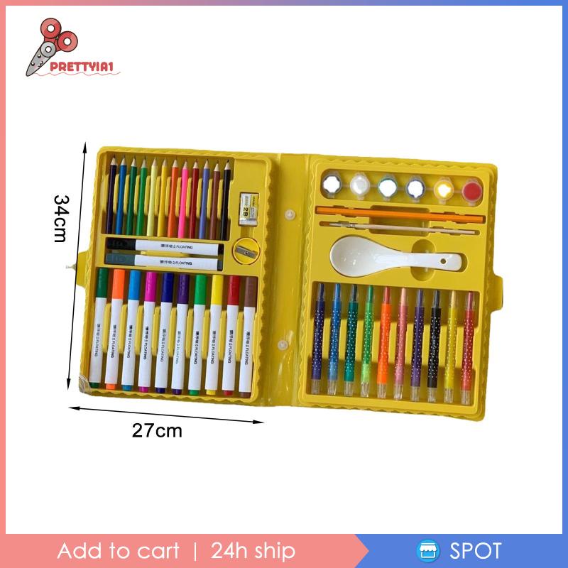 Set 1 / 46 Bút Vẽ Graffiti Kèm Muỗng Tiện Dụng Cho Gia Đình