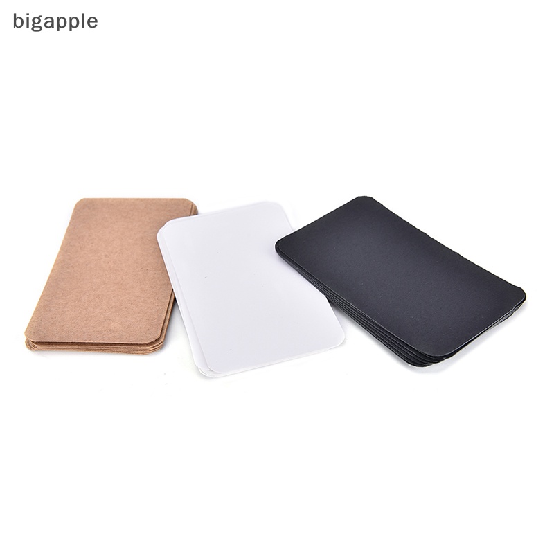 Set 100 Thẻ Tên 90X53Mm Bằng Gỗ Trơn Tiện Dụng