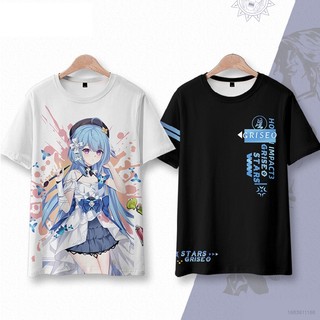 Áo thun tay ngắn in hình honkai impact 3rd griseo thời trang cho nam và nữ