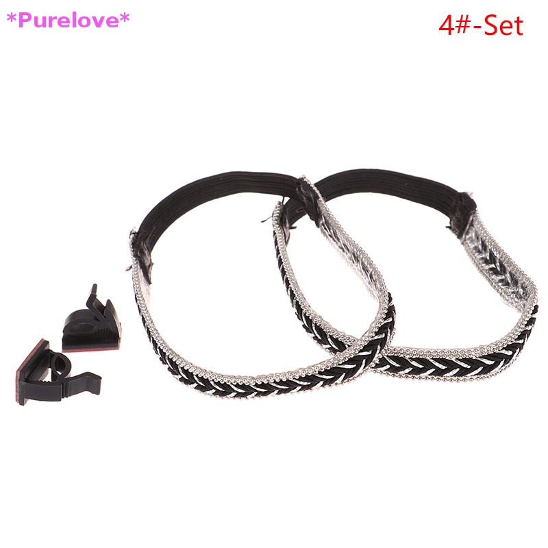 1 Cặp Dây Thắt Nơ Giày Cao Gót Co Giãn Chống Rơi Chống Trượt Dành Cho Nữ Mới