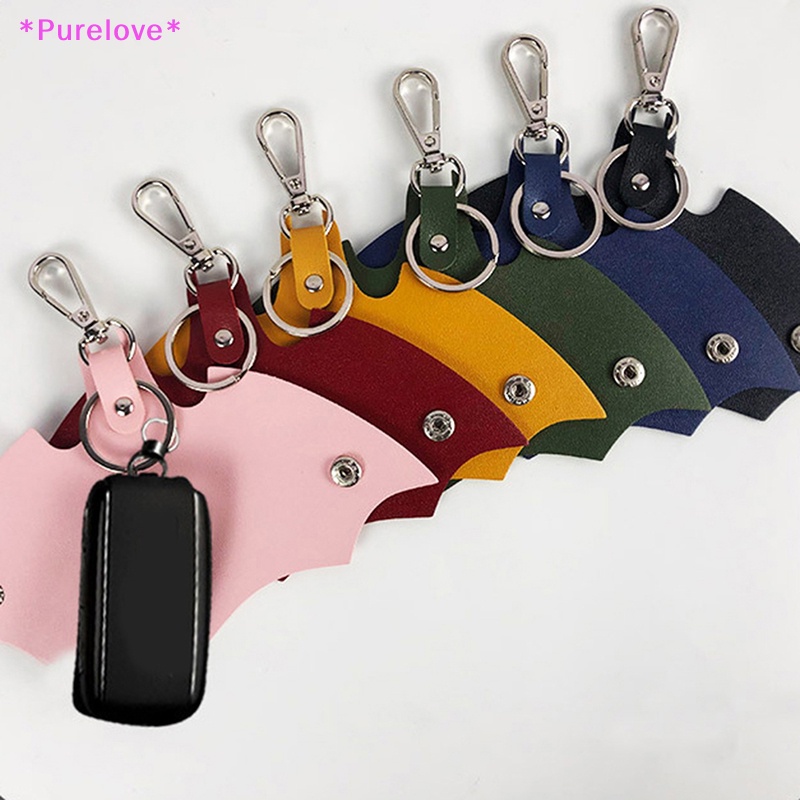 Ví Da Mini Đựng Chìa Khóa / Thẻ Tiện Dụng Cho Nam Nữ Mới