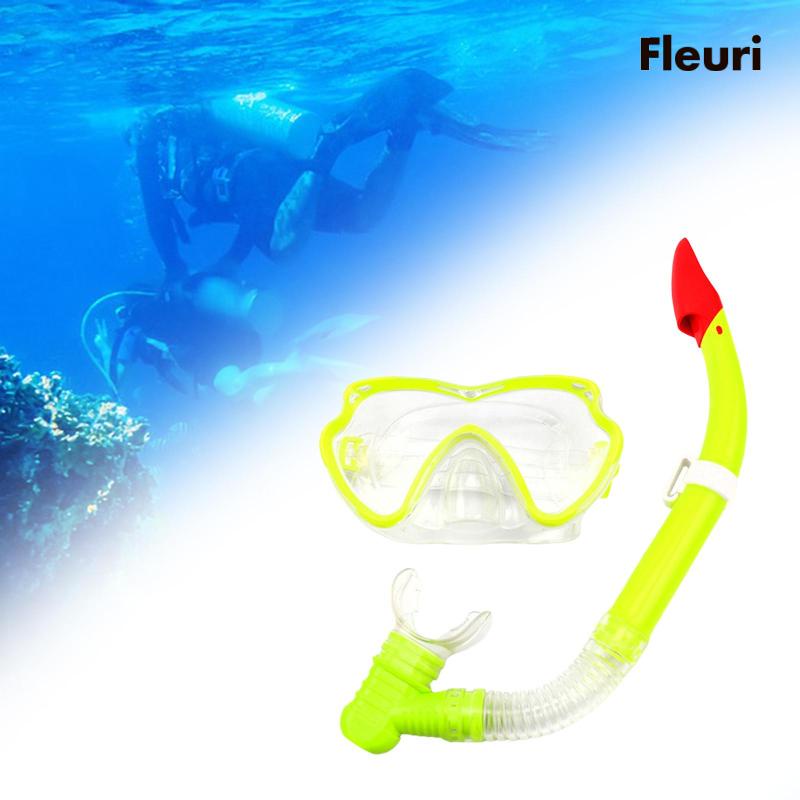 Bộ Ống Thở Dễ Thở Chuyên Dụng Cho Môn Thể Thao Dưới Nước