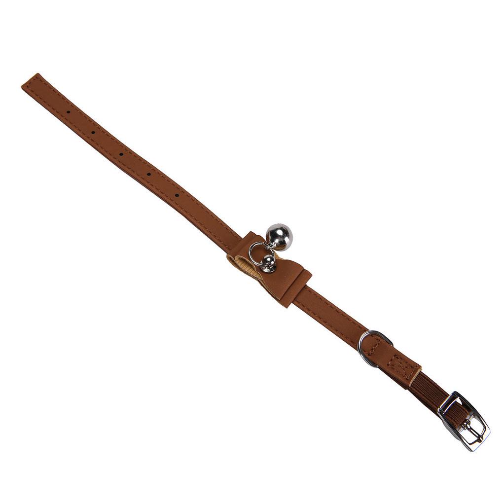 Vòng Cổ, Có Chuông BằNg Da PU Cho Thú Cưng