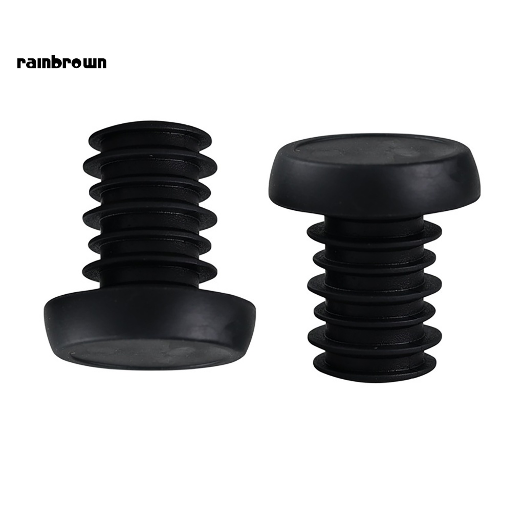 1 Cặp Nút Nhựa Bịt Đầu Chống Rung Màu Sắc Tươi Sáng Cho Xe Đạp Leo Núi