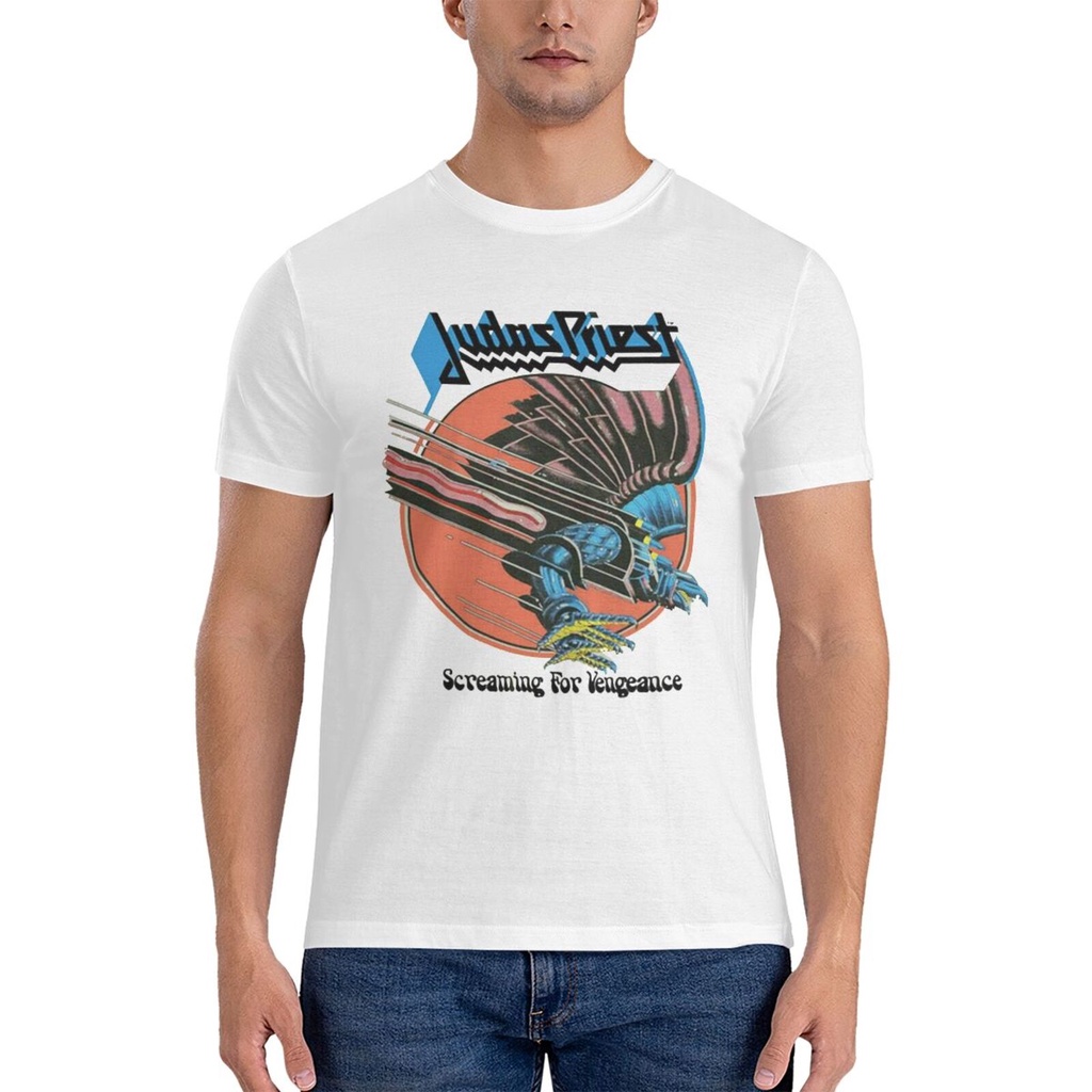 Áo thun Cotton họa tiết Judas Priest