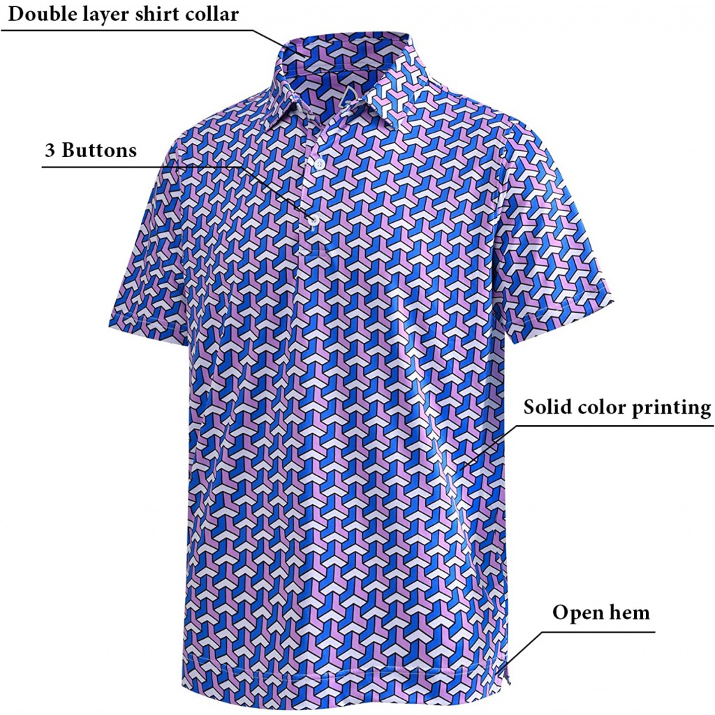 Áo polo Tay Ngắn Có Cổ Thoáng Khí Phong Cách Thể Thao Thời Trang Cho Nam