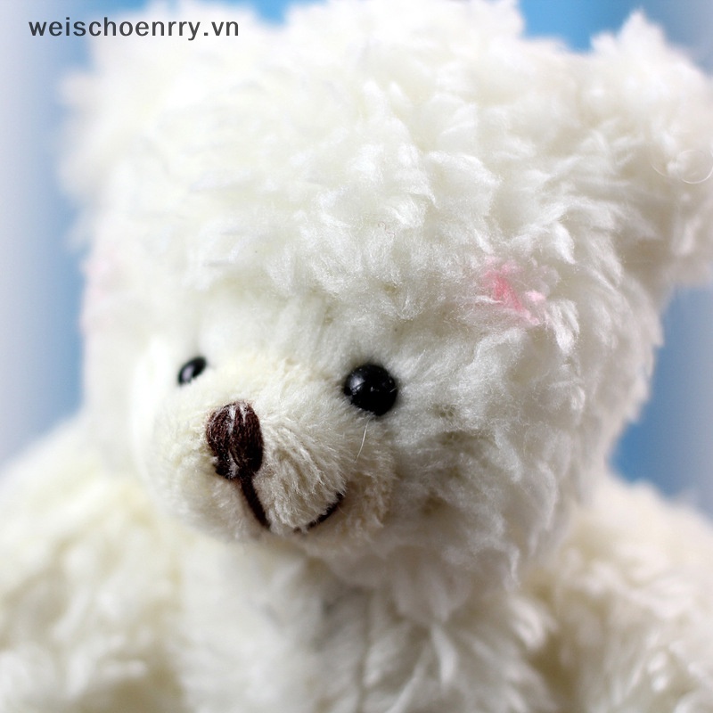 Gấu Bông Mini Mềm Chất Lượng Cao Treo Ba Lô / Túi Xách / Móc Khóa Trang Trí Xe Hơi